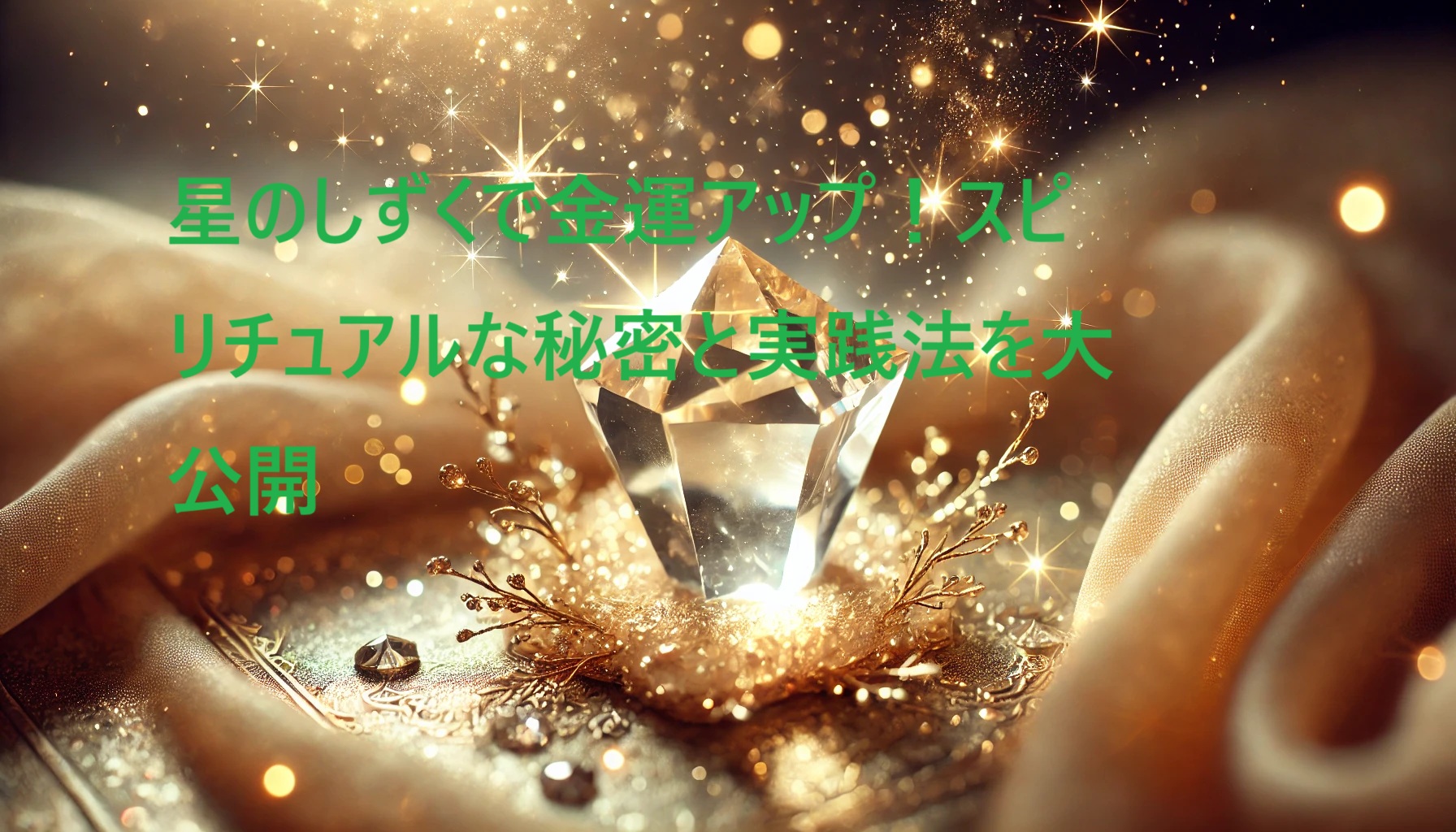 星のしずく スピリチュアル 金運アップ
