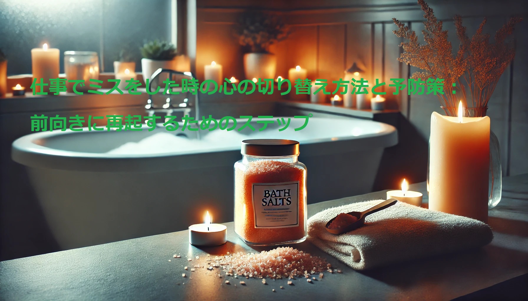 仕事でミスをした時 切り替え